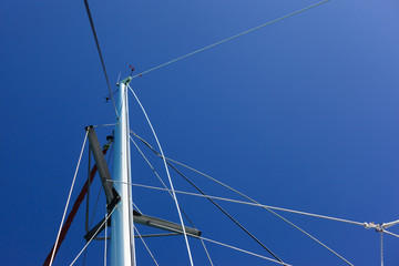 Fototapeta premium Sailing Boat Mast