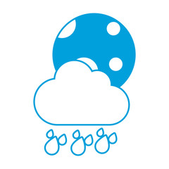 moon and cloud icon