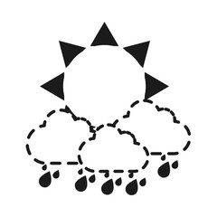 sun and cloud icon