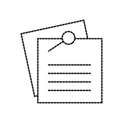 note paper sheet for reminder and memo vector illustration