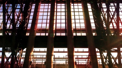 Obraz premium Fenster und Säulen