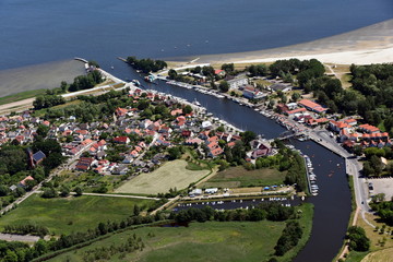Greifswald Wieck Luftbild