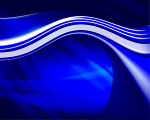 blue background with white stripe