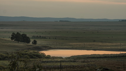 Fototapeta premium Steppes of the southern Urals
