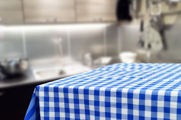 Empty table background