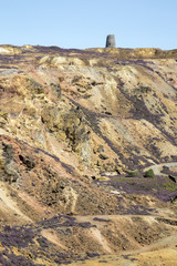 Parys Mountain Copper Mine; Amlwch; Anglesey; Wales