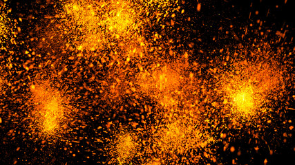 Fire explosion