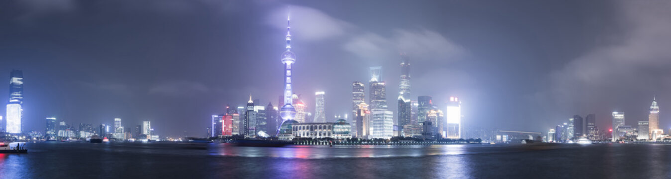 Night of Lujiazui,Shanghai