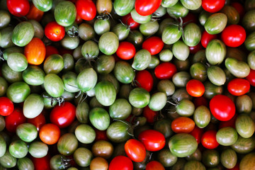 Group of fresh tomatoes