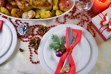 Christmas dinner