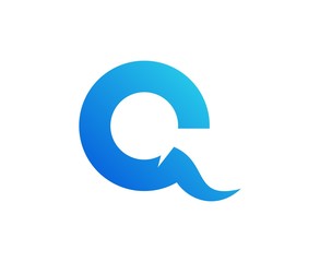 Fototapeta na wymiar Q logo