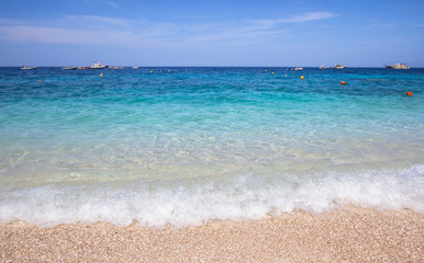 Cala Mariolu beach on the Sardinia island, Italy