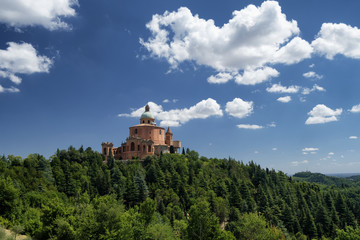 Sanctuary of San Luca at Bologna (Italy)