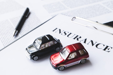Car insurance with model and policy documents
