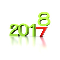 Felice Anno Nuovo 2018 - 3D