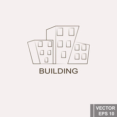 Logo. Building. Company. Building. For your design.