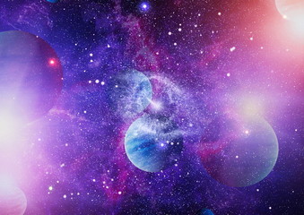 Planet - Elements of this Image Furnished by NASA 