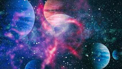 Fototapeta premium Galaxy - Elements of this Image Furnished by NASA