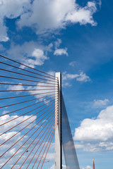 Naklejka premium Brücke über den Rhein