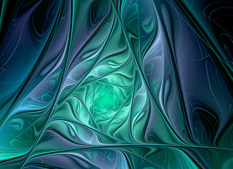 Obraz premium abstract multicolored fractal pattern