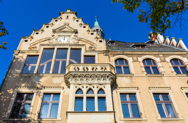 Historisches Rathaus Friedrichshagen -  Bölschestraße, Ratskeller, Veranstaltung, Kulturzentrum, Ausstellungen, Dolle Molle, Brau und Genusswerkstatt, Friedrichshagener Gastronomie, Handwerk, Fassade