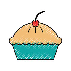 cake cherry dessert pastry product food fresh