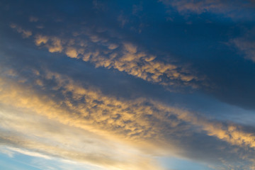 Abendstimmung Wolken
