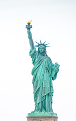Obraz na płótnie Canvas The Statue of Liberty in New York City Downtown