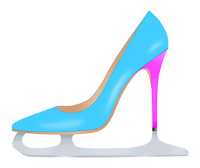 Women's shoes as skates