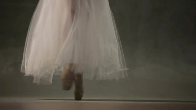 Ballerina In Ballet Studio