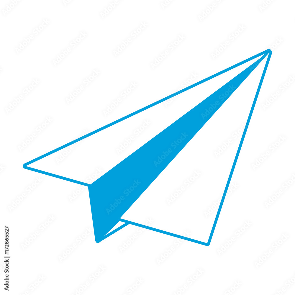 Canvas Prints paperplane icon image