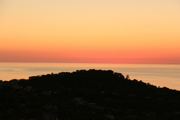 Sonnenuntergang am Meer