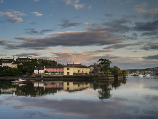 Fototapeta premium Evevining at Kinsale, Co.Cork,Ireland.