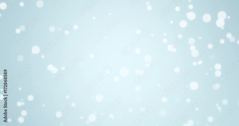 Wall mural animation - abstract lights circle bokeh background.