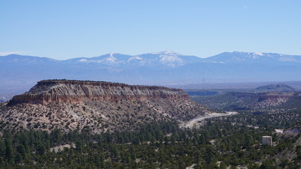 Fototapeta na wymiar Los Alamos New Mexico