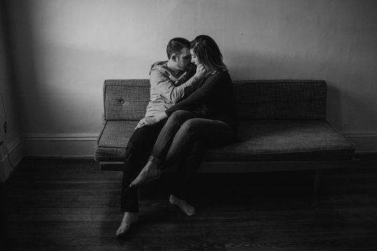 Couple in Brooklyn Apartment