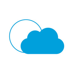 Obraz premium clouds icon image