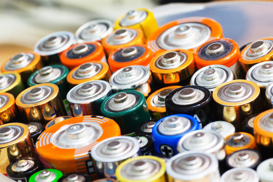 Many various batteries.