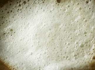 Milchschaum Close Up