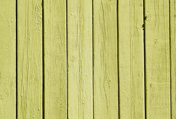 Yellow color wood fence pattern.