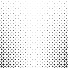 Monochrome star pattern - abstract vector background graphic from geometric shapes