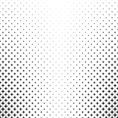 Monochrome star pattern - abstract vector background graphic from geometric shapes