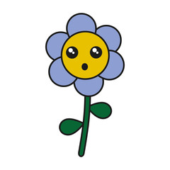 beautiful flower icon