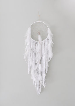 White Dream Catcher
