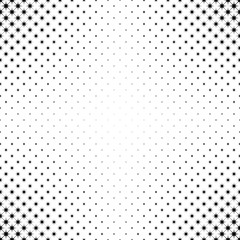 Black and white star pattern - geometrical abstract vector background illustration from octagrams