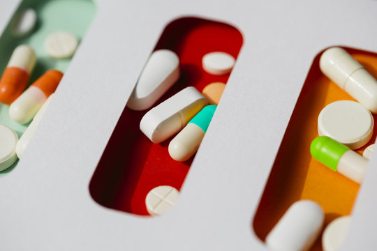 All kind of pills and medicines