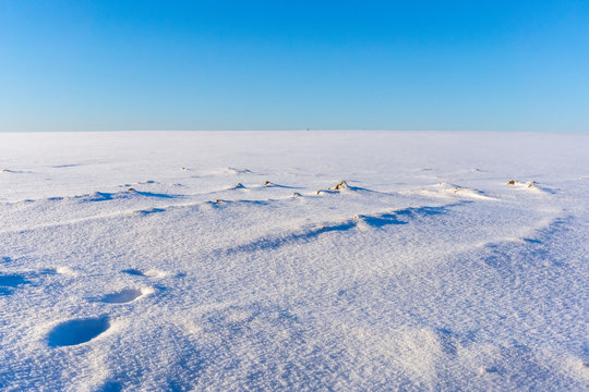 Schneelandschaften-2 Schneebedeckte Felder und Landschaften in Niederbayern