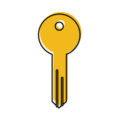key access tool business button icon vector illustration