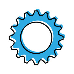 business gears mechanical solution teamwork concept vector illustration