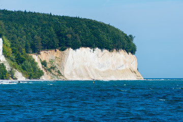 chalk cliffs of ruegen, Germany